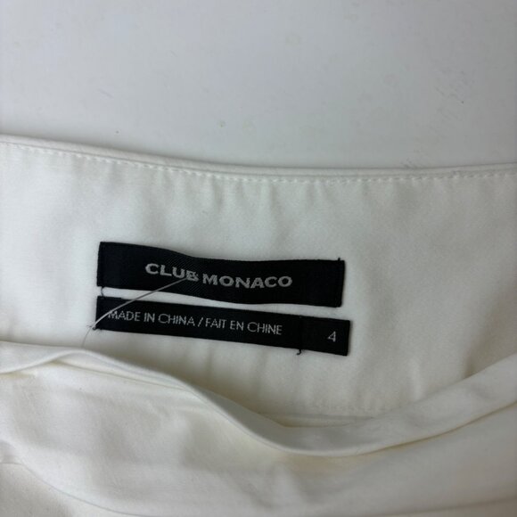 4 Y2k Club Monaco White Skirt - Picture 3 of 3